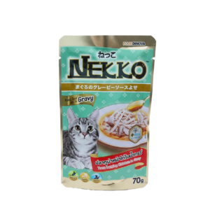 nekko real tuna with chicken gravy