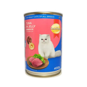 smartheart tuna in jelly canned food 400g (adult)
